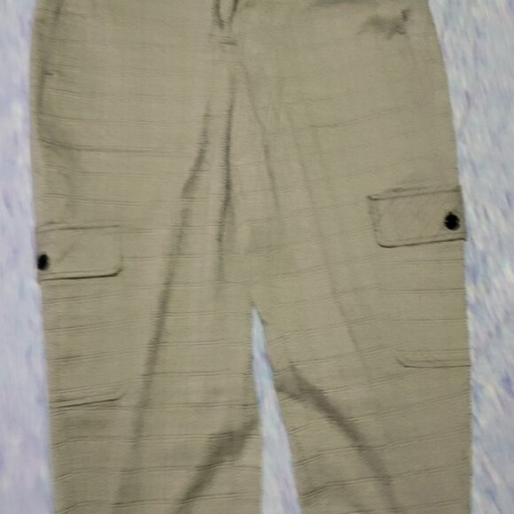 Cargo Pants in Olive Green By Liverpool - Picture 1 of 2